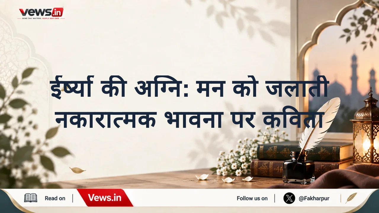 ईर्ष्या की अग्नि: मन को जलाती नकारात्मक भावना पर कविता